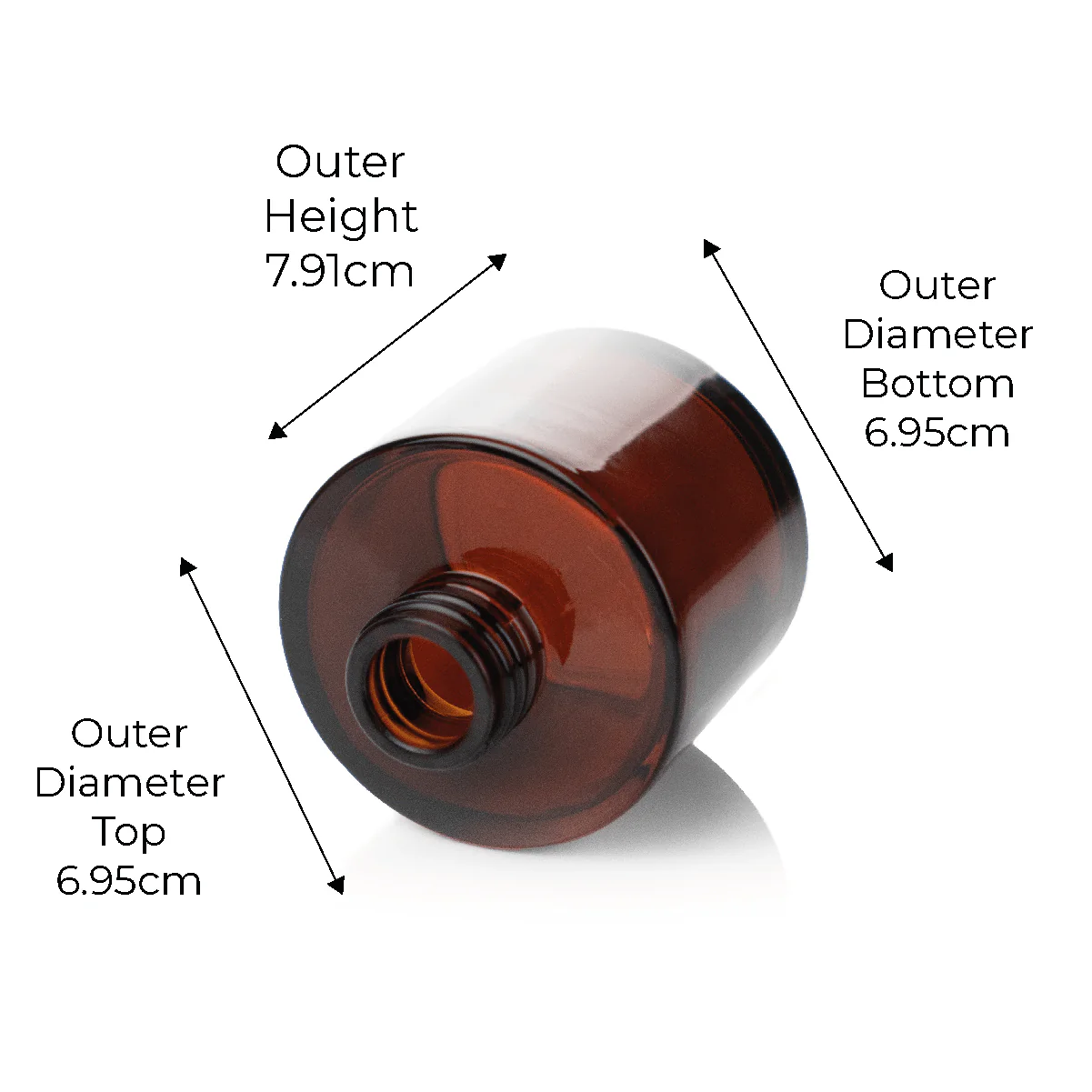 100ml Lotti Diffuser Bottle - Amber (Box of 6) - Image 3