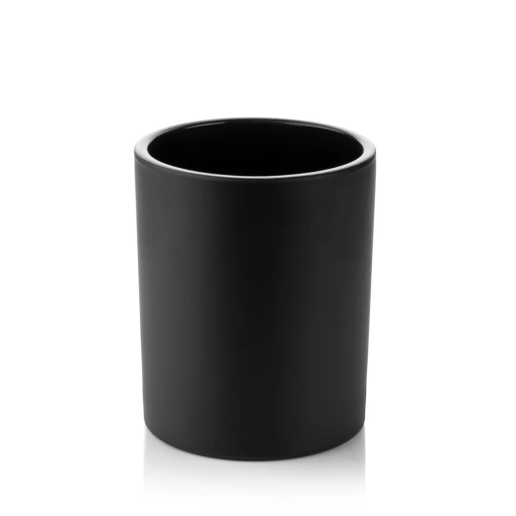 30cl Ebony Candle Jar - Black Matt - Image 3