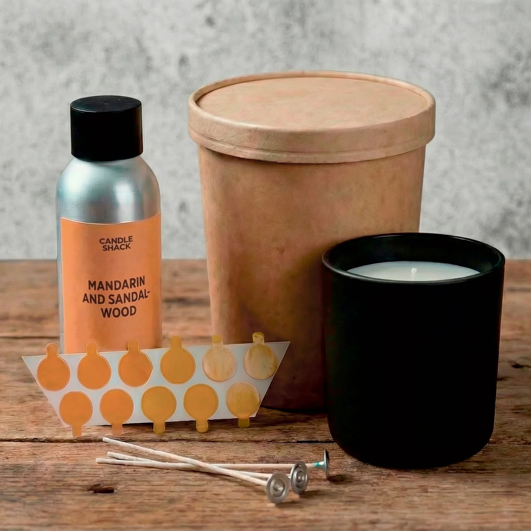 Candle Making Kit - Mandarin & Sandalwood in RCX - Image 3