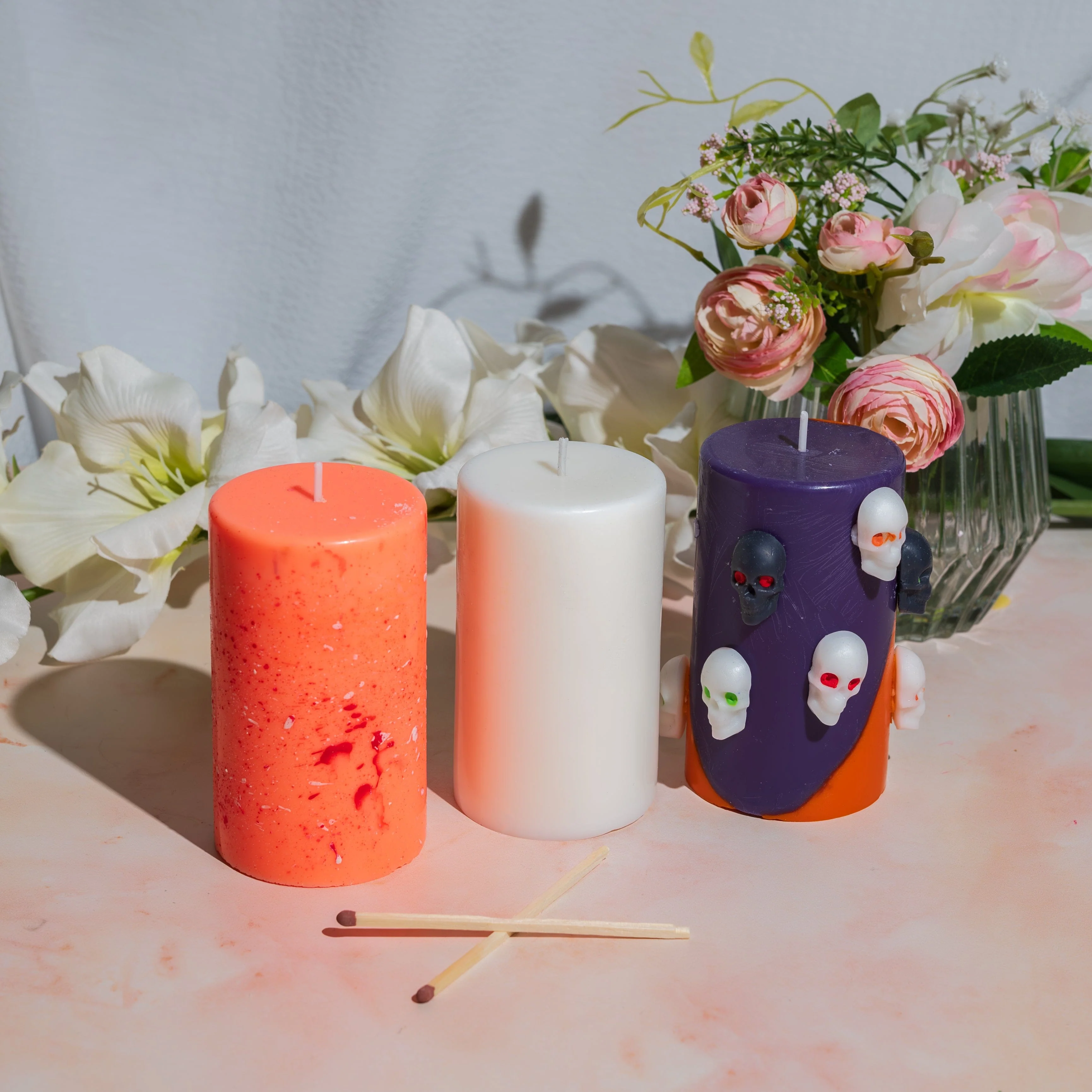 Flat Cylinder 62x107 - Pillar Candle Mould - Image 3