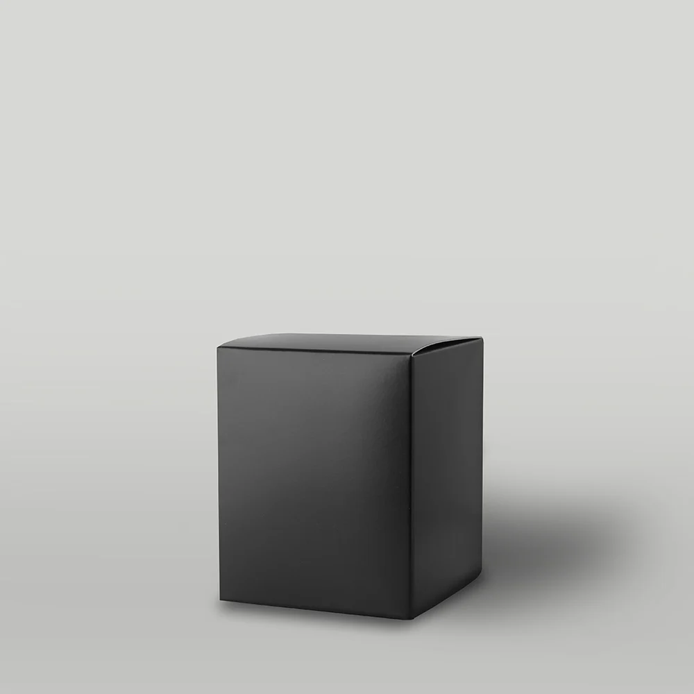 Black Simplicity Candle Box (Size 1)