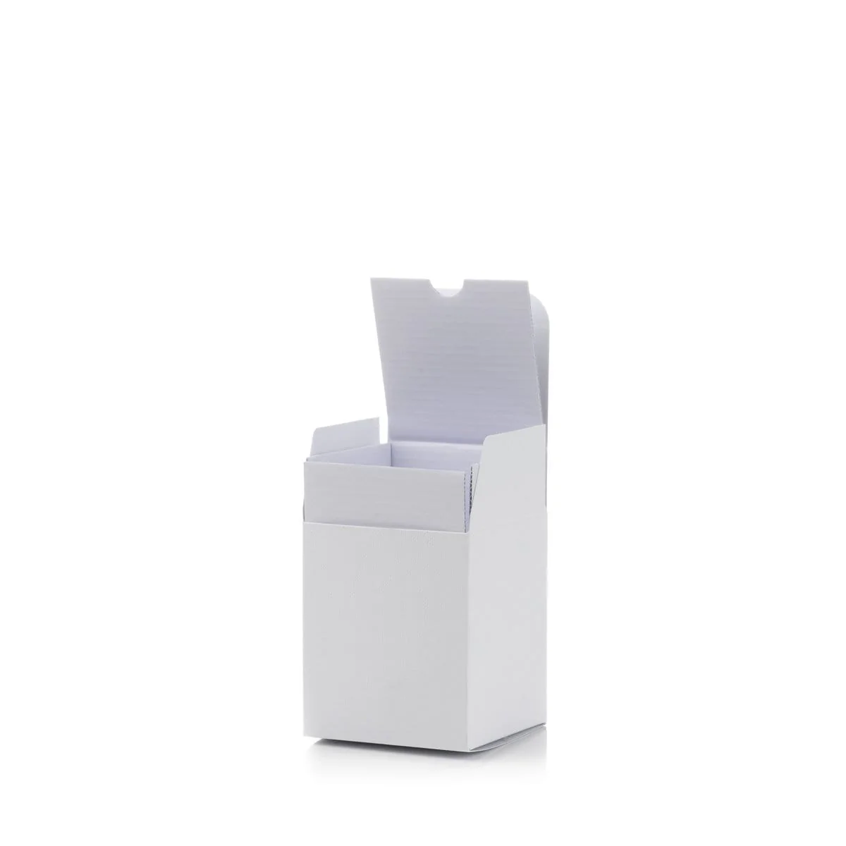 White eFluted Candle Box (Size 2) - Image 3