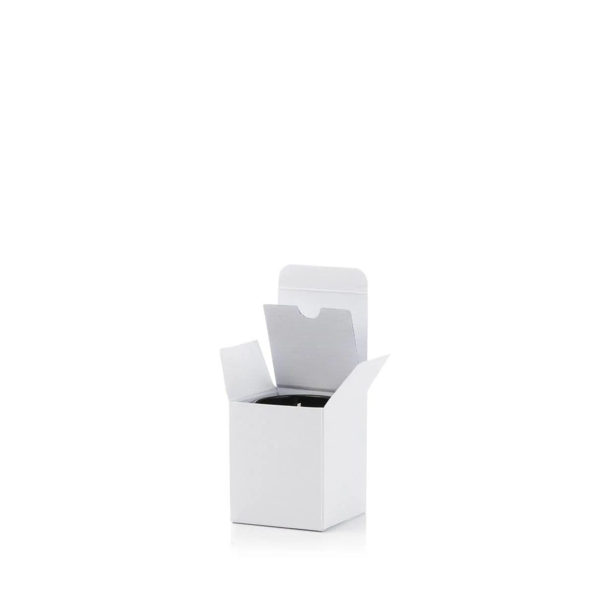 White eFluted Candle Box (Size 1) - Image 3