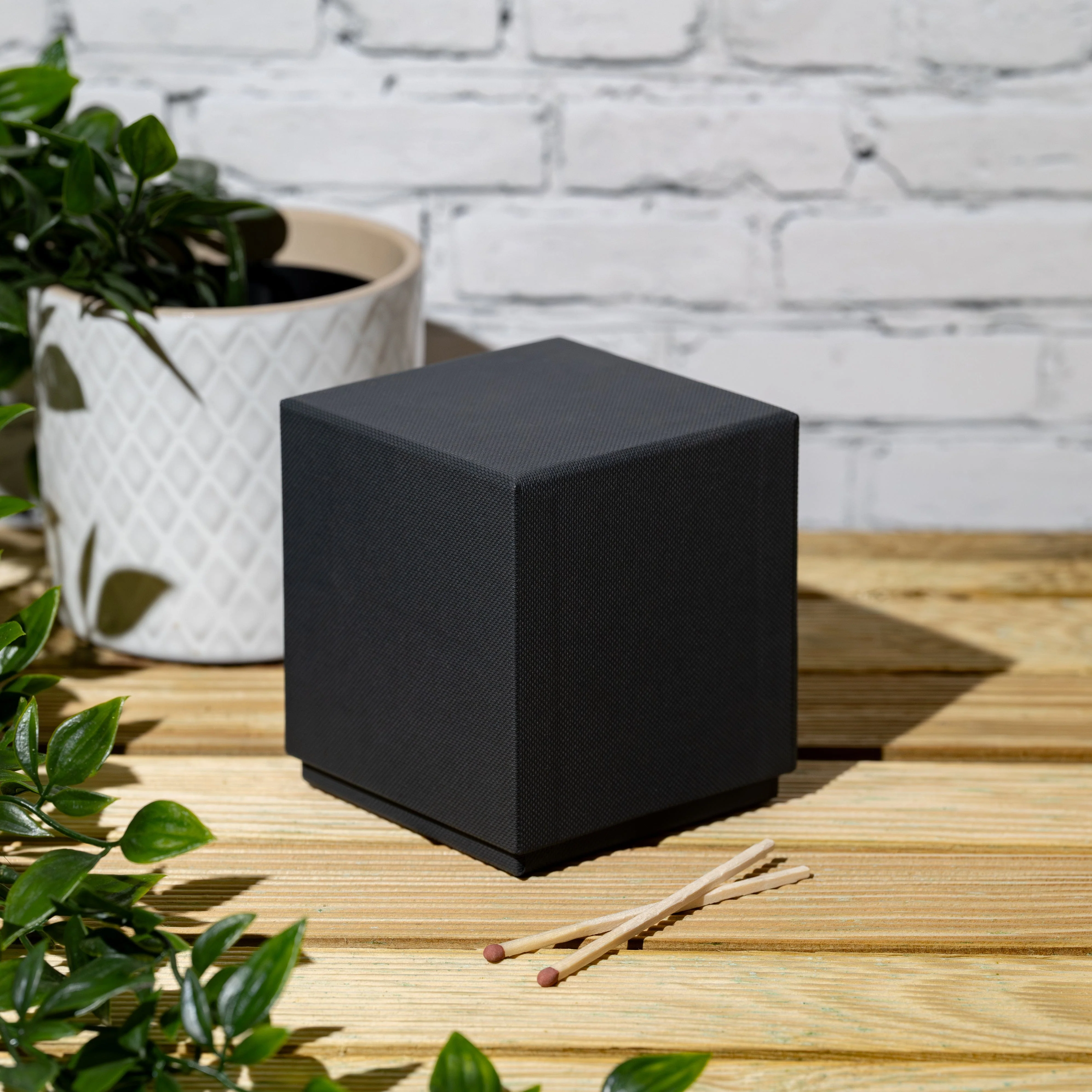 Black Rigid Candle Box (Size 4) - Image 3