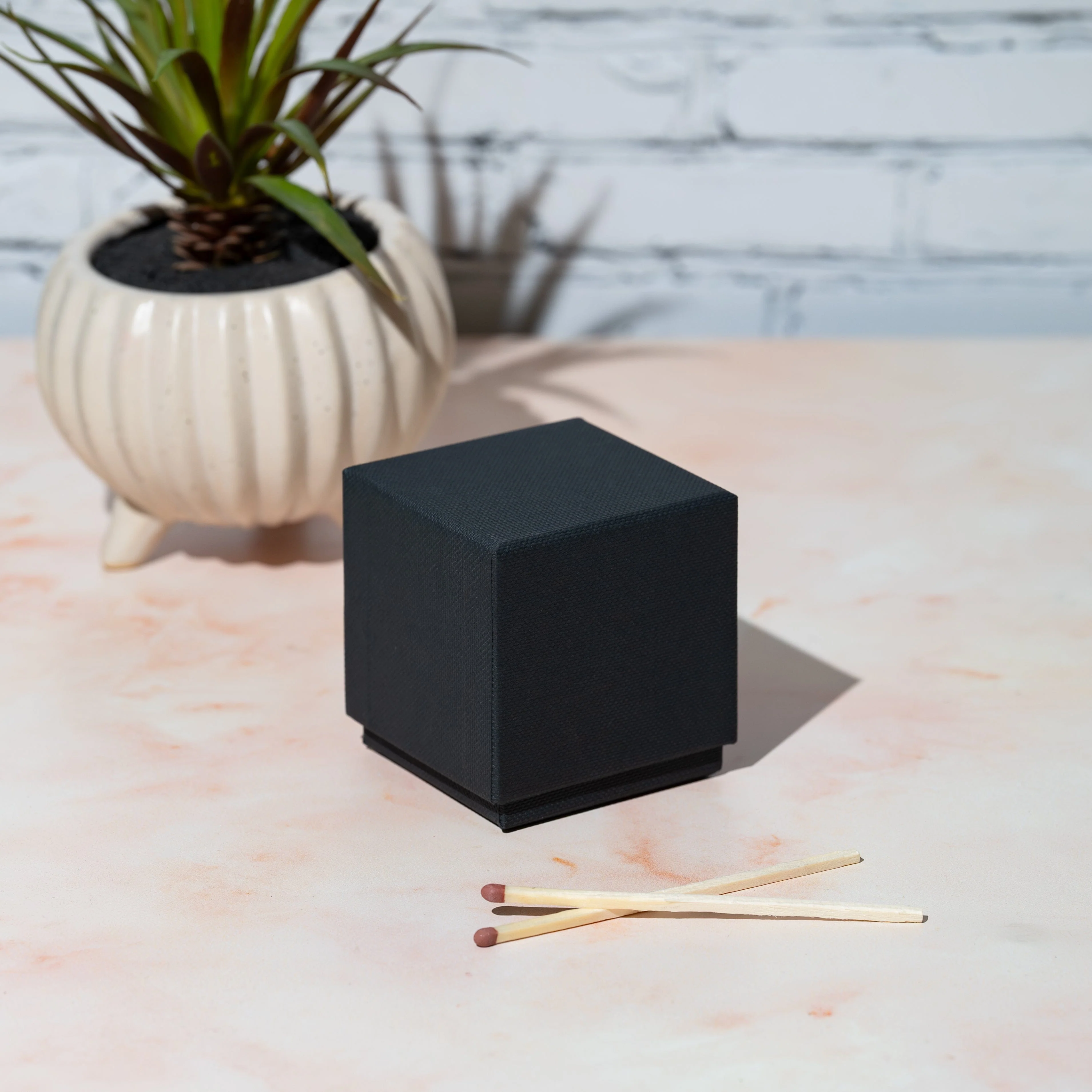 Black Rigid Candle Box (Size 1) - Image 3