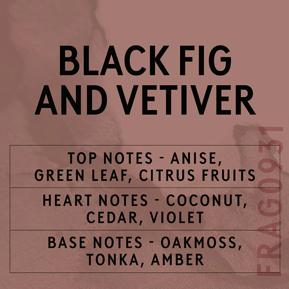 Black Fig & Vetiver Candle Fragrance Oil - Image 2