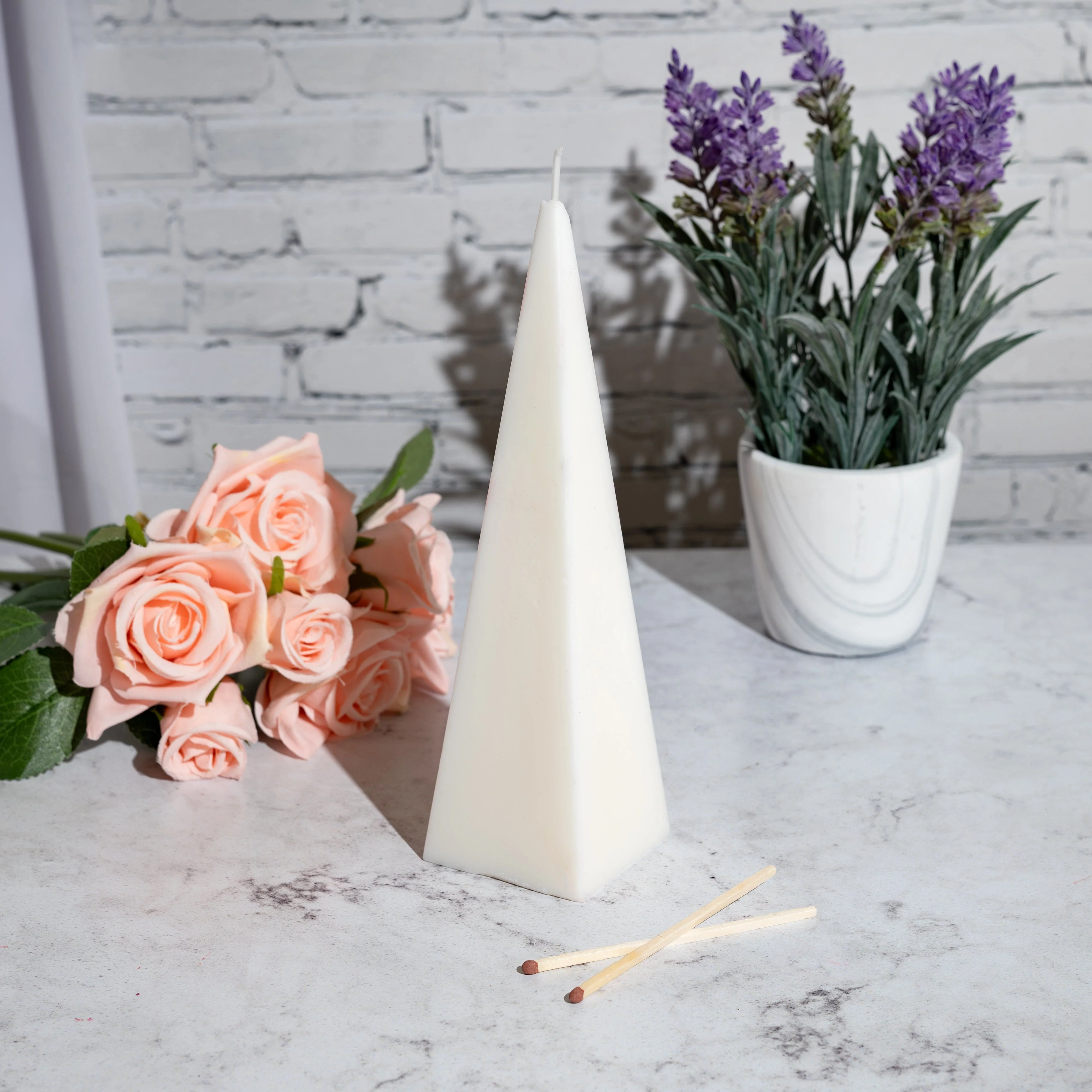 Pyramid - Pillar Candle Mould - Image 3