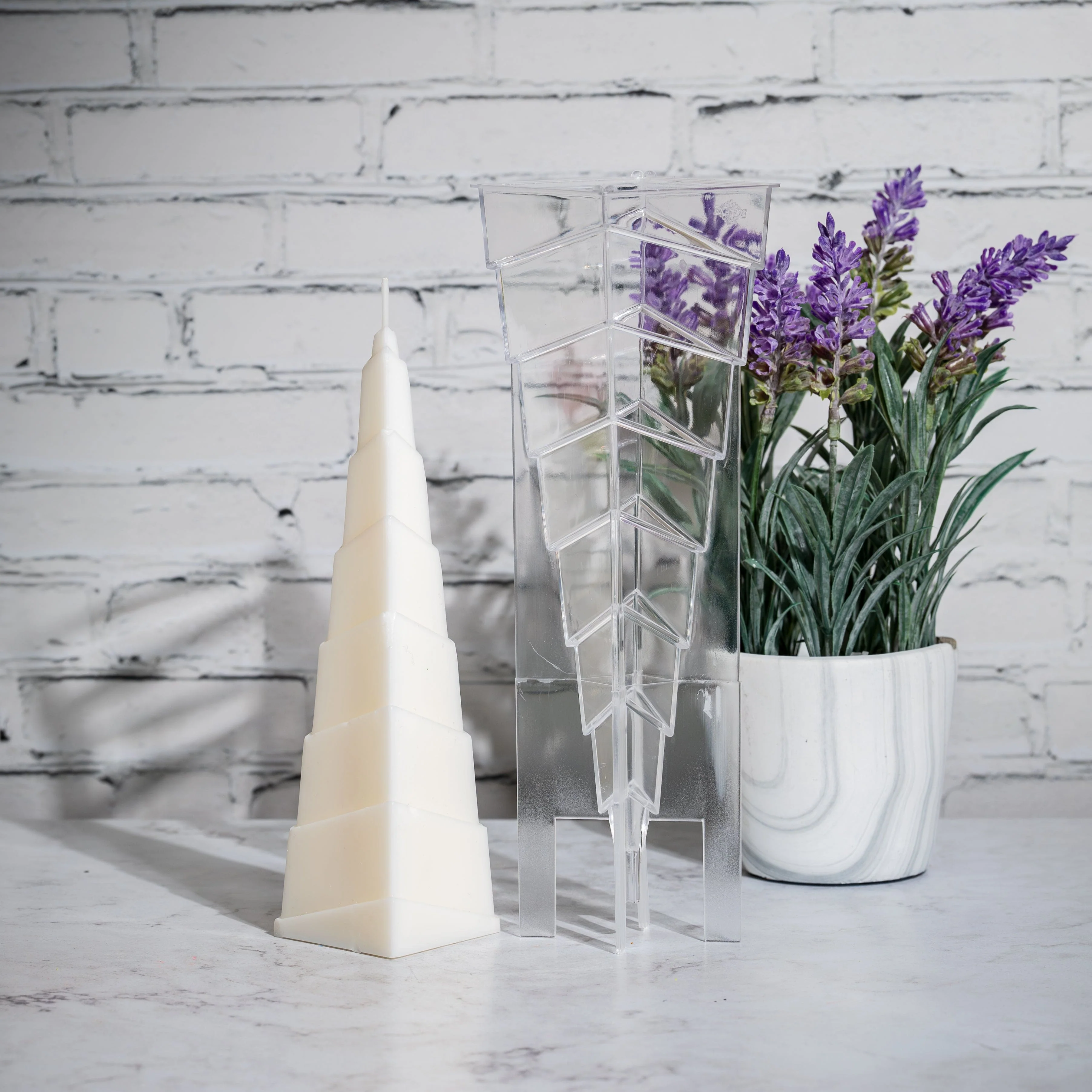 Stepped Pyramid - Pillar Candle Mould - Image 4