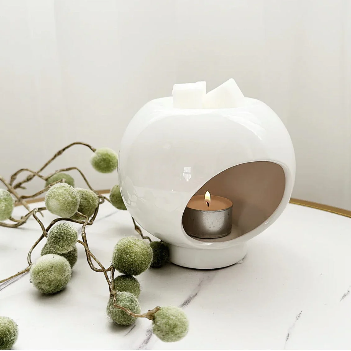 Wax Burner Prague - White
