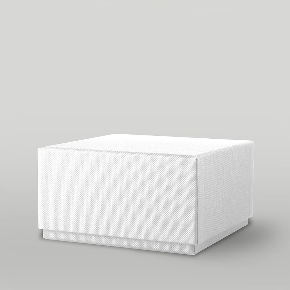 Luxury Rigid Box & Sleeves - 425g - 3-Wick White - Pack of 2